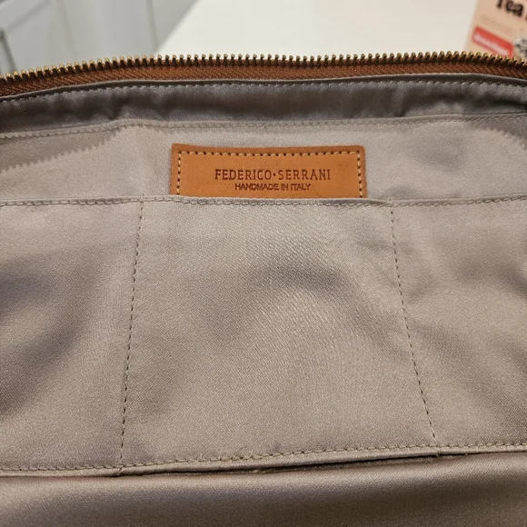 BN Leather Canvas Bag